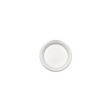 Americareroyal PL-09CT PrimeWare 9 in. Heavy Weight Plate Natural White Bagasse, 5PK PL-09